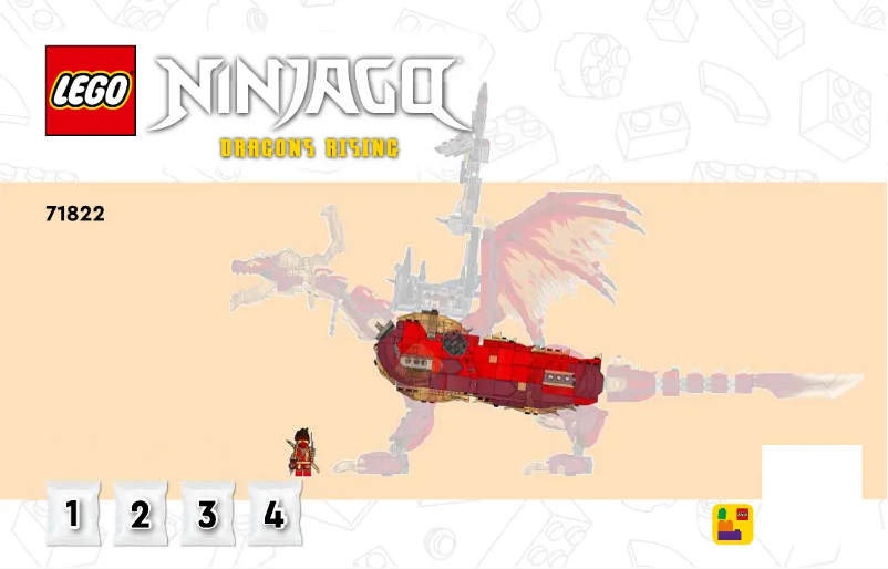 Page n°1 - Manuel utilisateur Lego Ninjago 71822