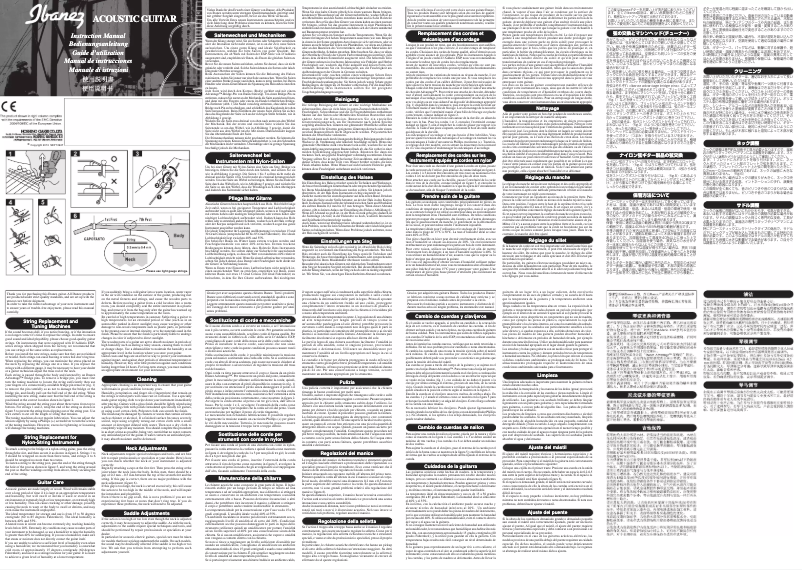 Image de la première page du manuel de l'appareil AEG10II