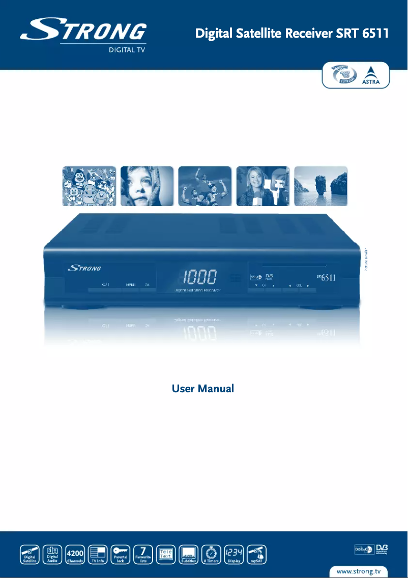 Page n°1 - Manuel utilisateur Strong SRT 6511