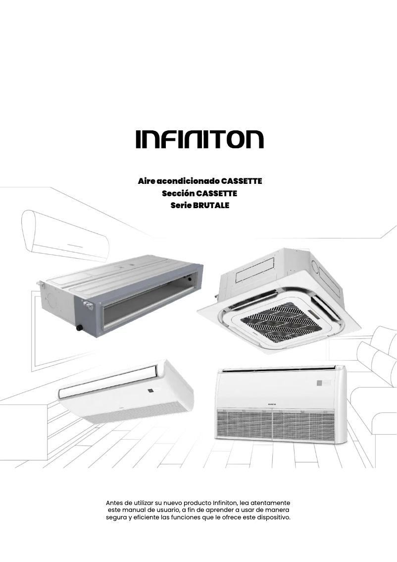 Page n°1 - Manuel utilisateur Infiniton CFLOF24A2