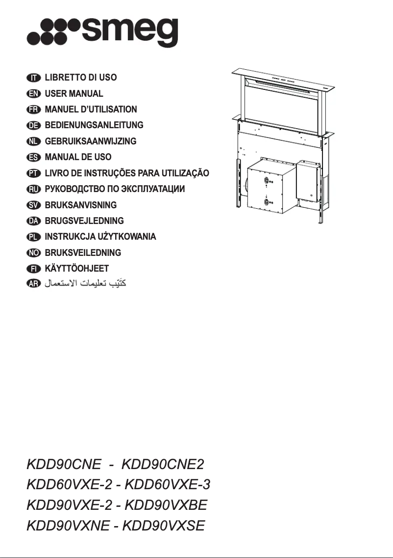 Page n°1 - Fiche technique Smeg KDD60VXE-3