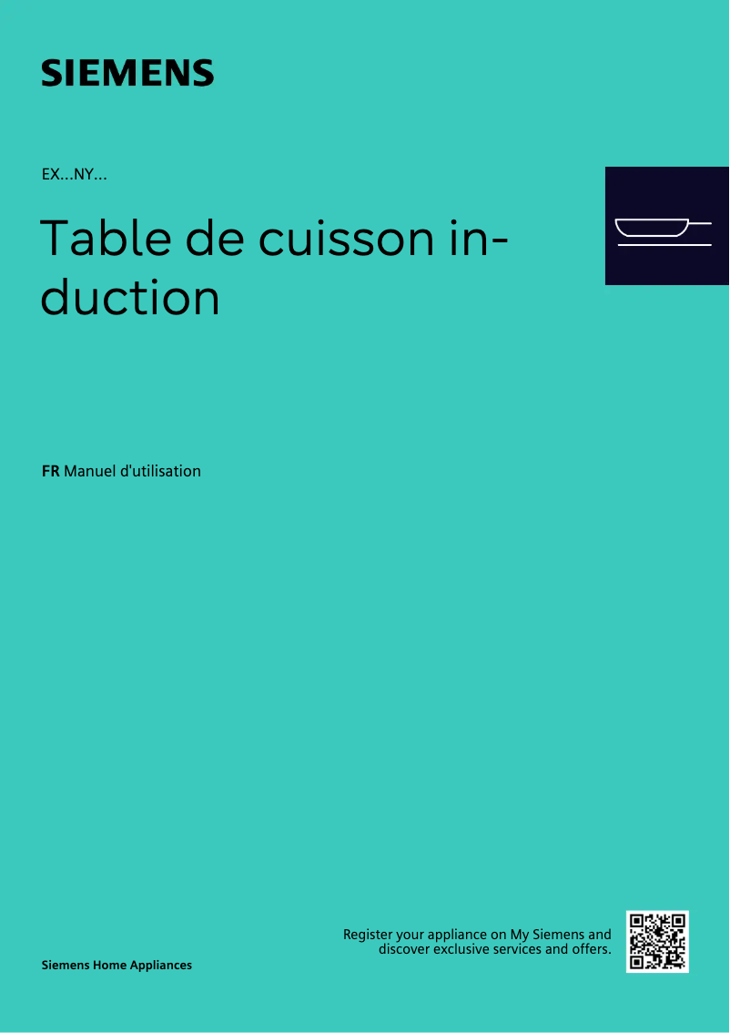 Page n°1 - Manuel utilisateur Siemens EX677NYV6E