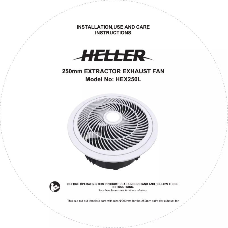 Page n°1 - Manuel utilisateur Heller HEX250L