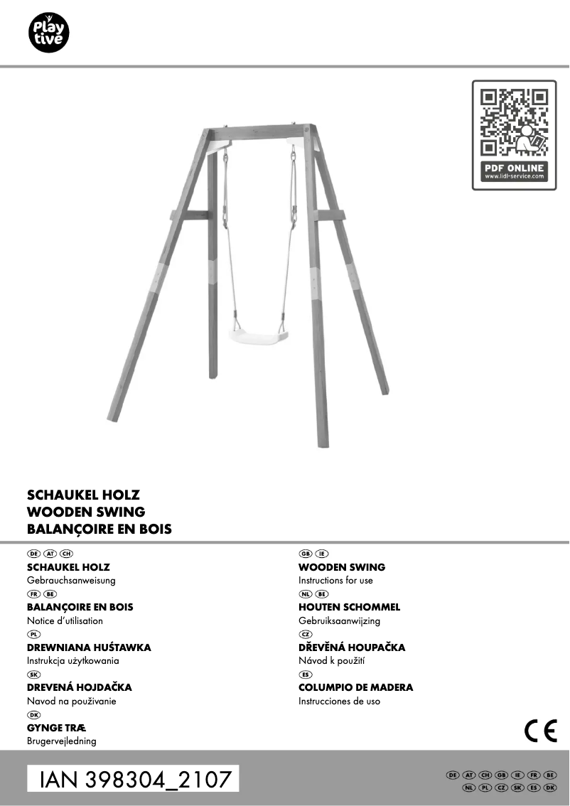 Imagen de la primera página del manual del dispositivo IAN 398304