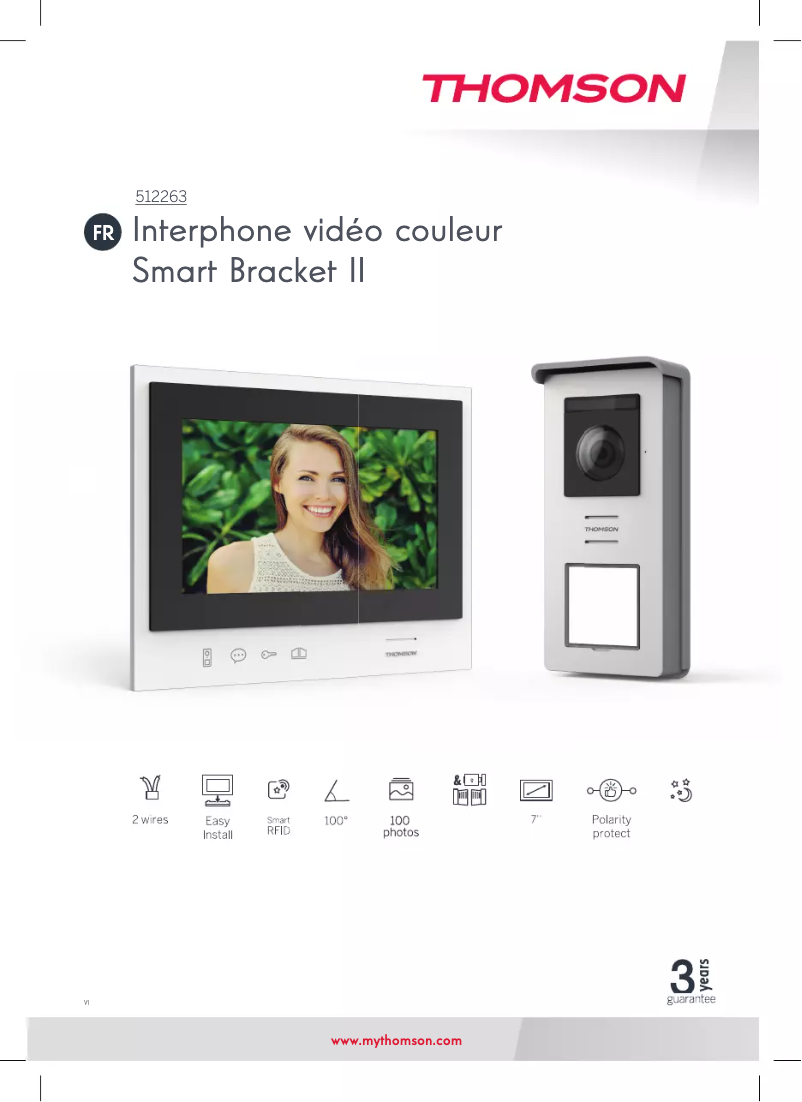 Página 1 del manual Guía de instalación Thomson 512263