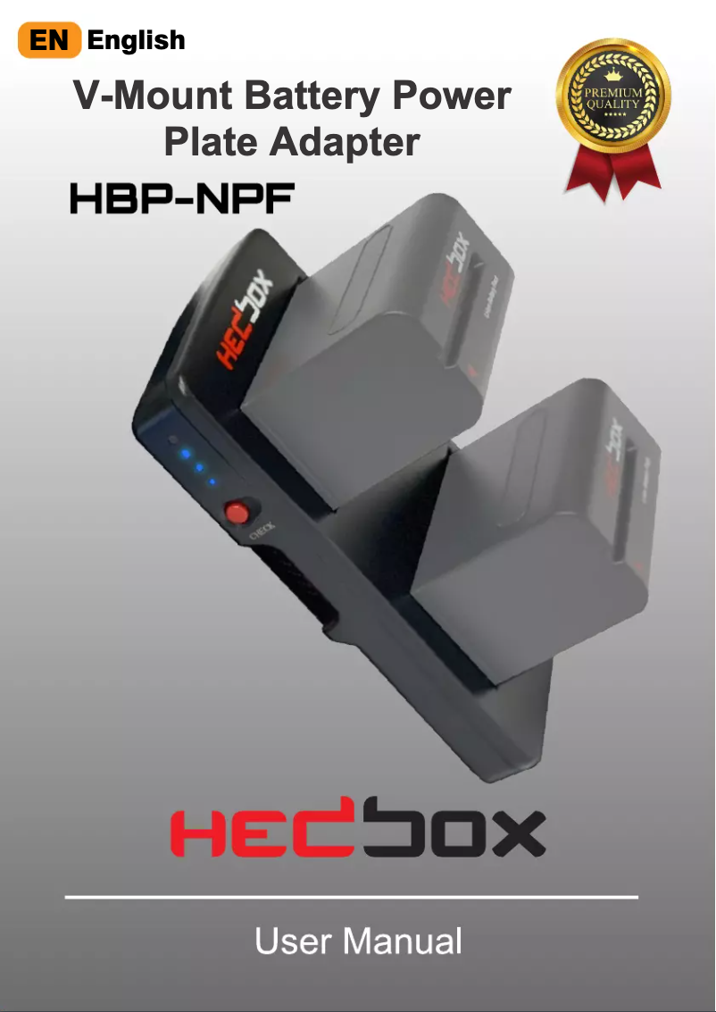 Page n°1 - Manuel utilisateur Hedbox HBP-NPF