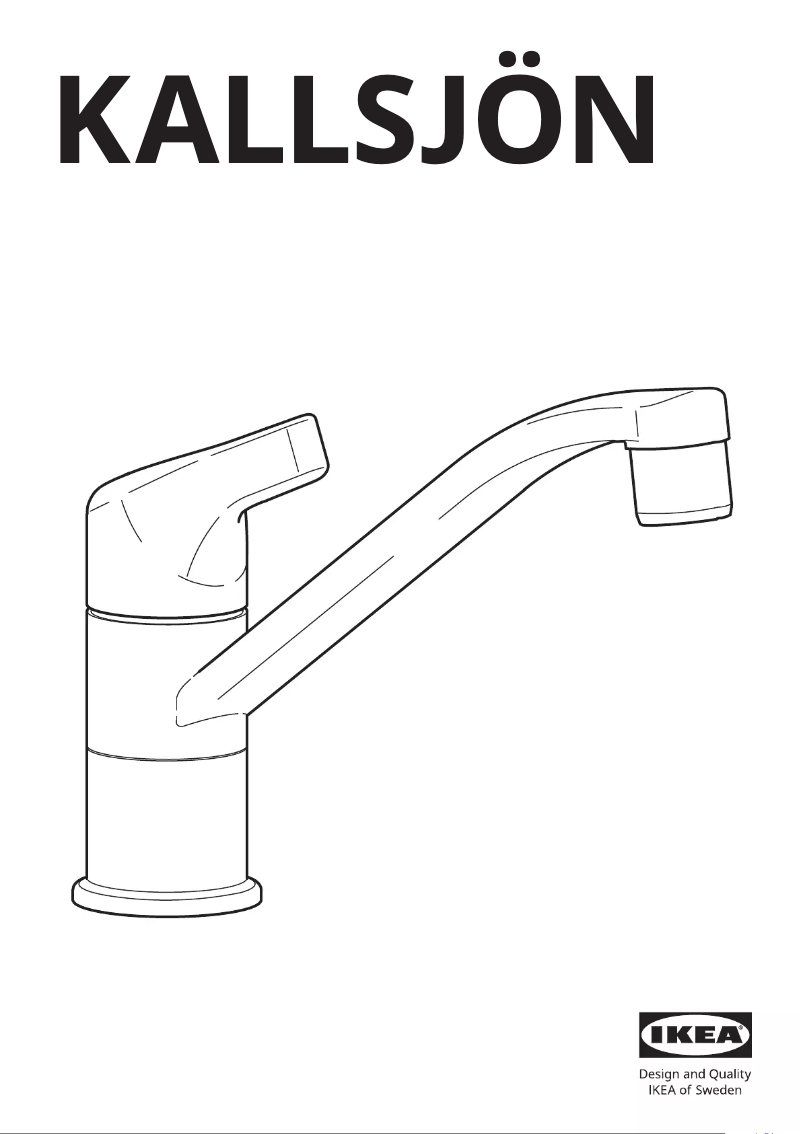 Image de la première page du manuel de l'appareil KALLSJÖN