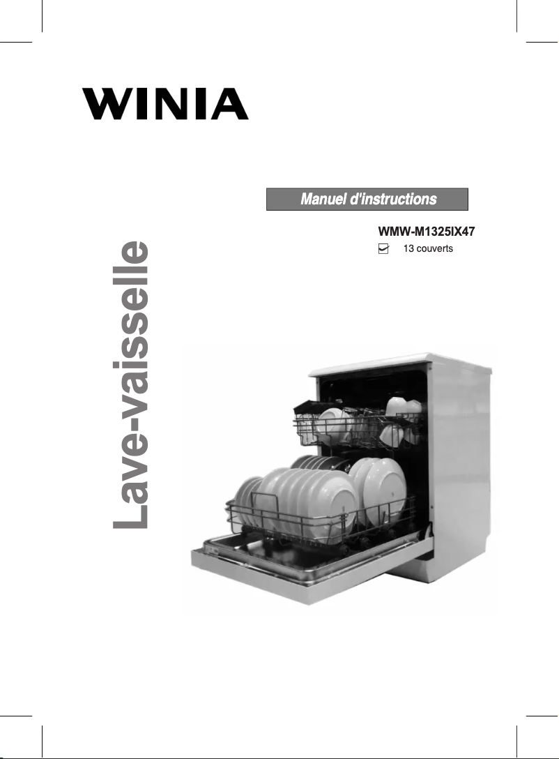 Page n°1 - Manuel utilisateur Winia WMW-M1325IX47