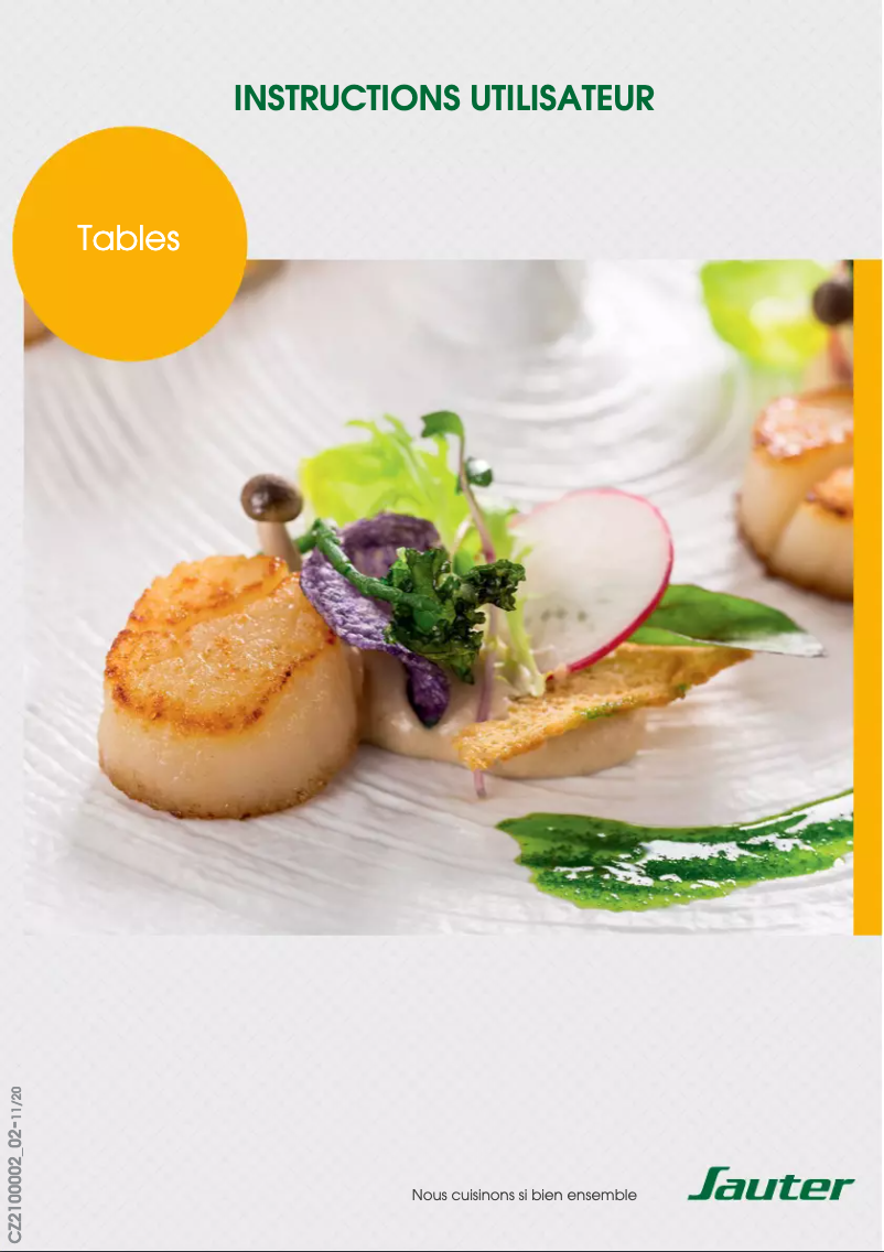 Página 1 del manual Manual de usuario Sauter SPI9544W