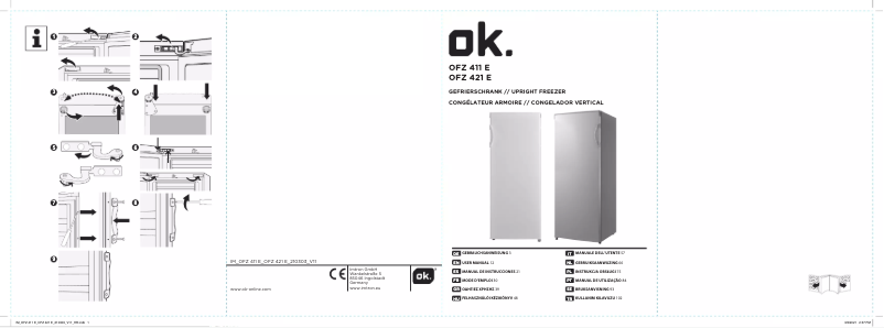 Page 1 de la notice Manuel utilisateur OK OFZ 411