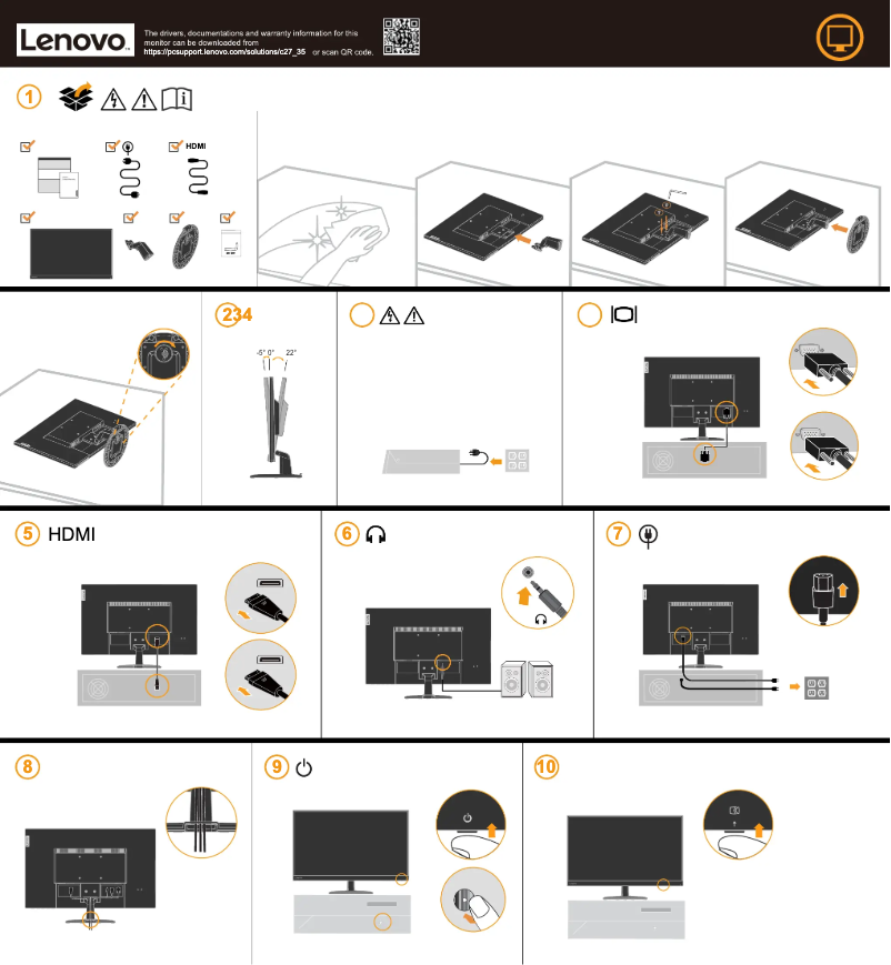 Página 1 del manual Manual de usuario Lenovo C27-35