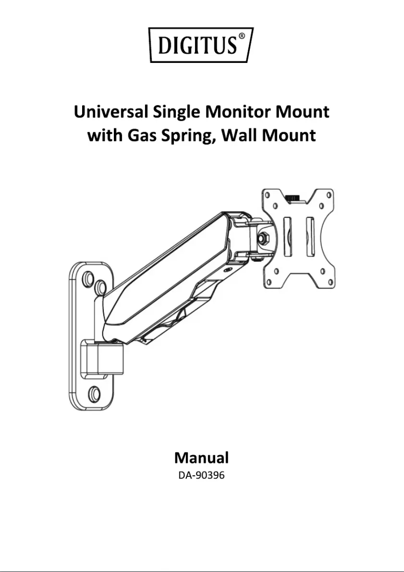 Page 1 de la notice Manuel utilisateur Digitus DA-90396