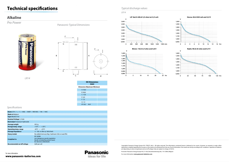 Image de la première page du manuel de l'appareil LR-14