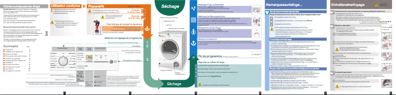 Page 1 de la notice Manuel utilisateur Siemens WT46E3X0FF