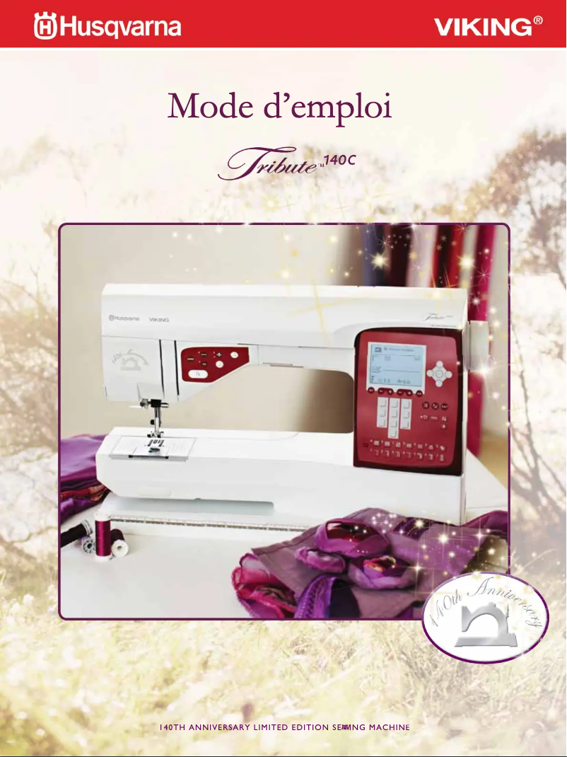 Page n°1 - Manuel utilisateur Husqvarna Tribute 140C