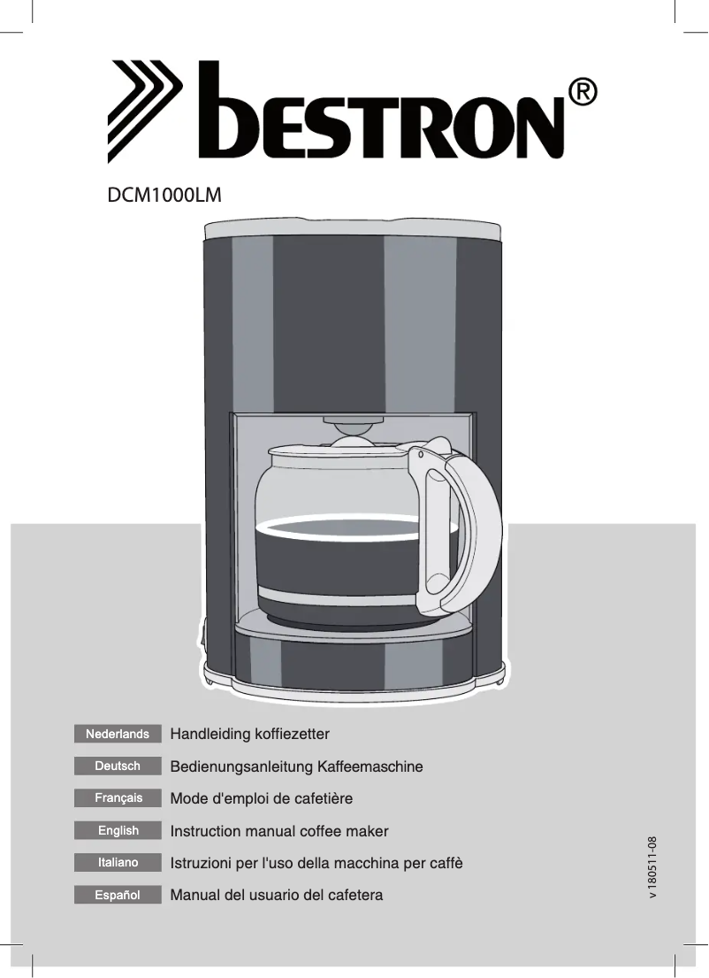 Image de la première page du manuel de l'appareil DCM1000LM