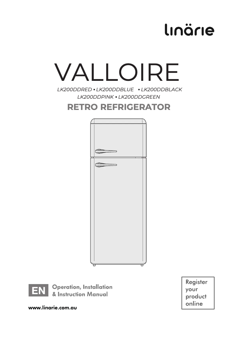 Page 1 de la notice Manuel utilisateur Linarie Valloire LK200DD