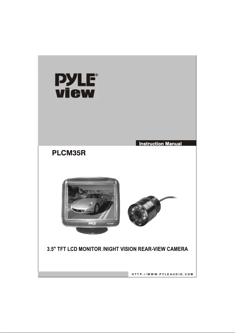 Page n°1 - Manuel utilisateur Pyle PLCM35