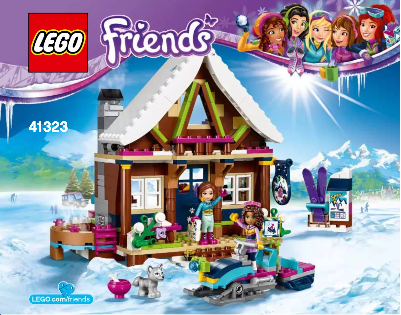 Page 1 de la notice Manuel utilisateur Lego Friends 41323