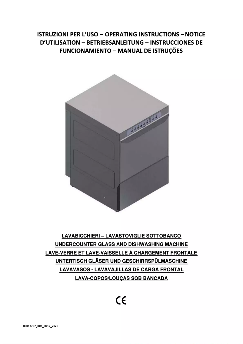 Page n°1 - Manuel utilisateur CombiSteel 7280.0025