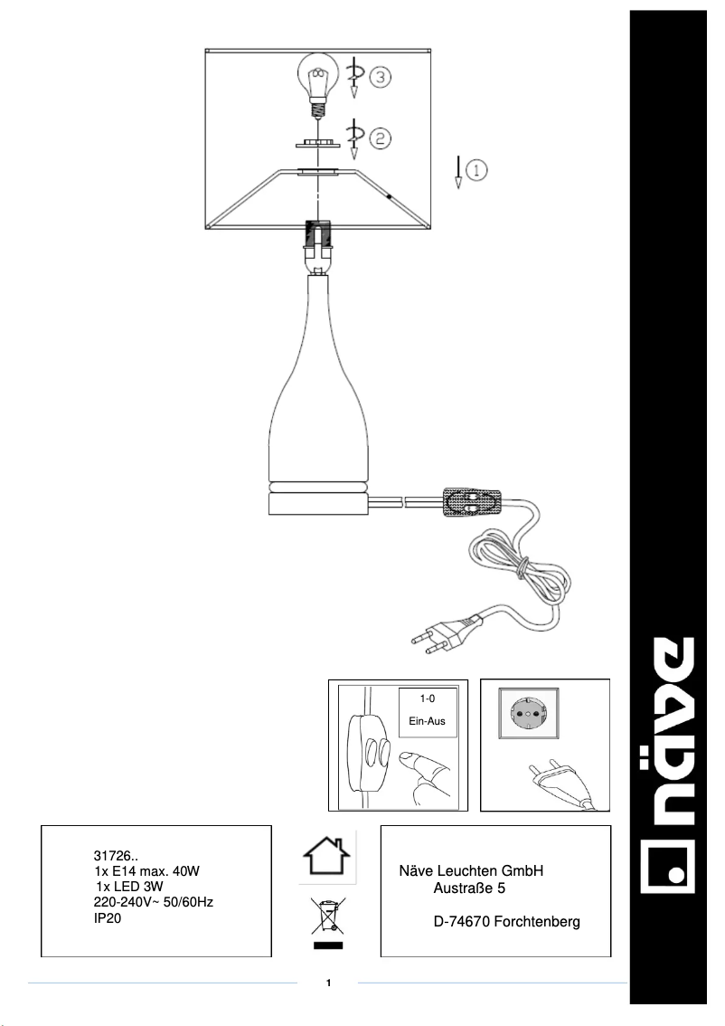 Image de la première page du manuel de l'appareil Cosima