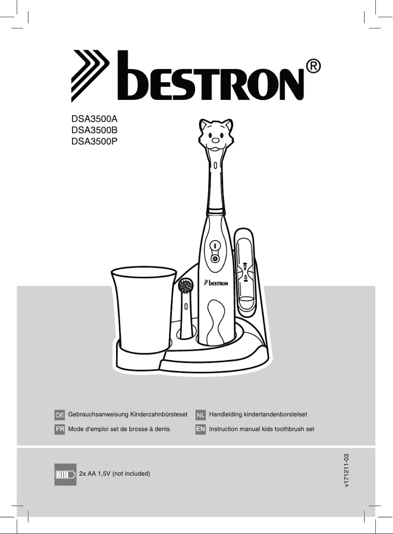 Image de la première page du manuel de l'appareil DSA3500B