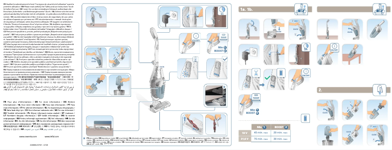 Page n°1 - Manuel utilisateur Tefal Dual Force 2 In 1 TY6756