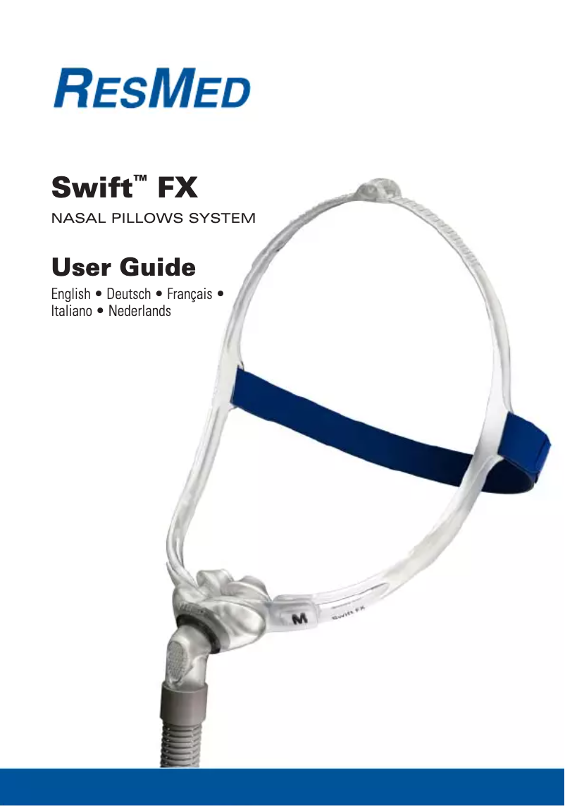 Page n°1 - Manuel utilisateur ResMed Swift FX