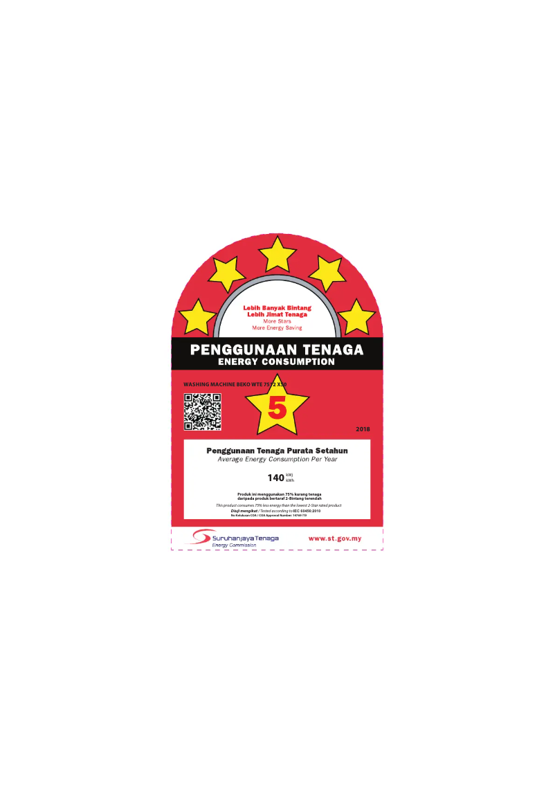 Image de la première page du manuel de l'appareil WTE 7512 XS0