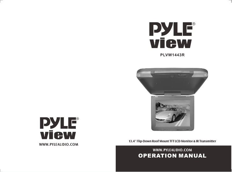 Page n°1 - Manuel utilisateur Pyle PLVW1443R