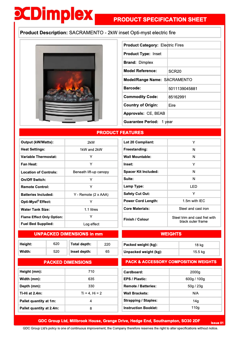 Image de la première page du manuel de l'appareil SCR20