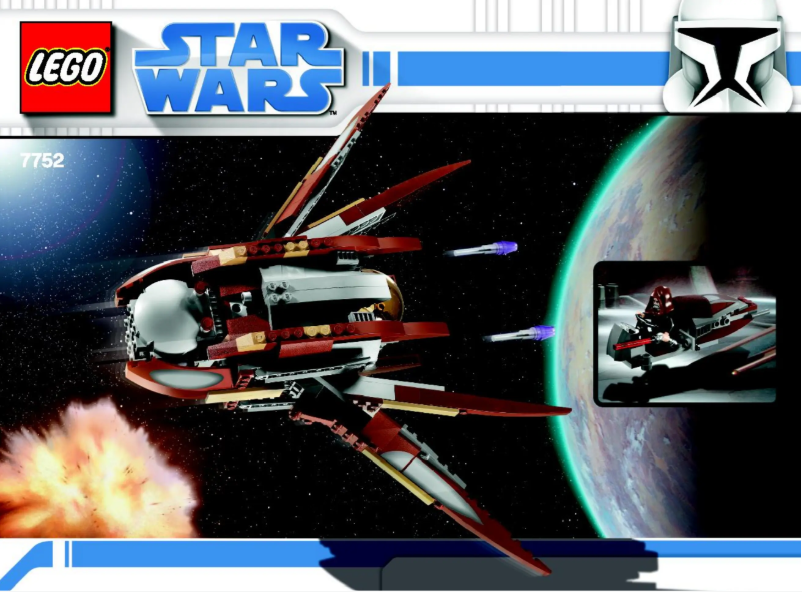 Image de la première page du manuel de l'appareil Star Wars 7752