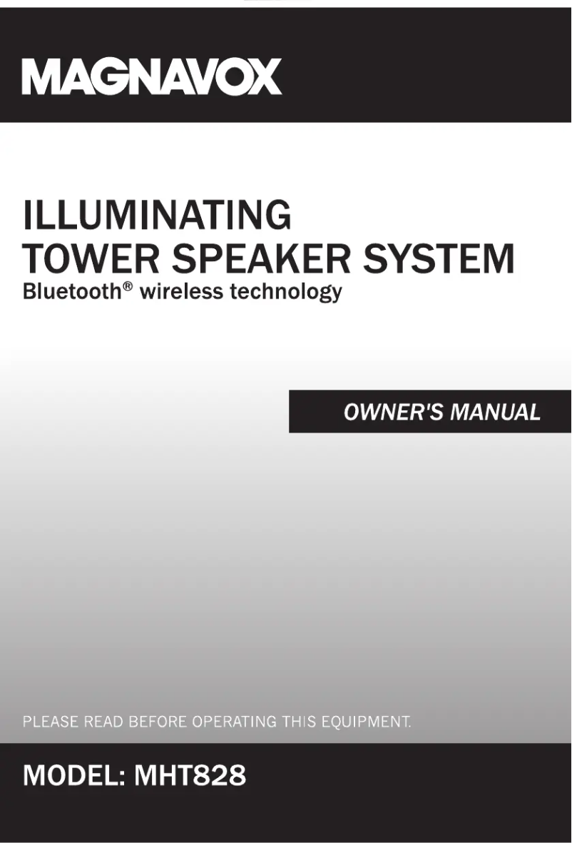 Image de la première page du manuel de l'appareil MHT828