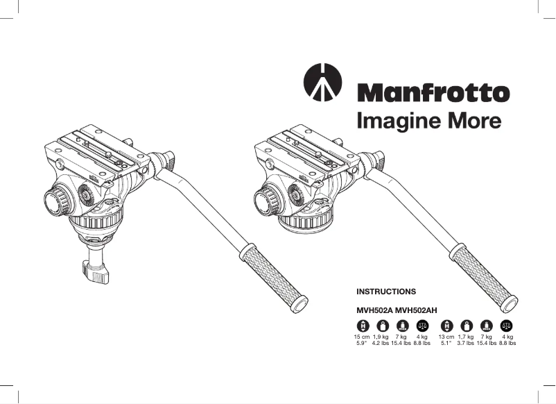 Page n°1 - Manuel utilisateur Manfrotto MVH502A