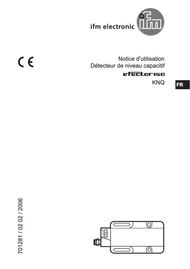 Page 1 de la notice Manuel utilisateur IFM KN5108