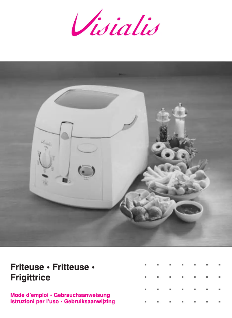 Page 1 de la notice Manuel utilisateur Tefal 6171 Visialis