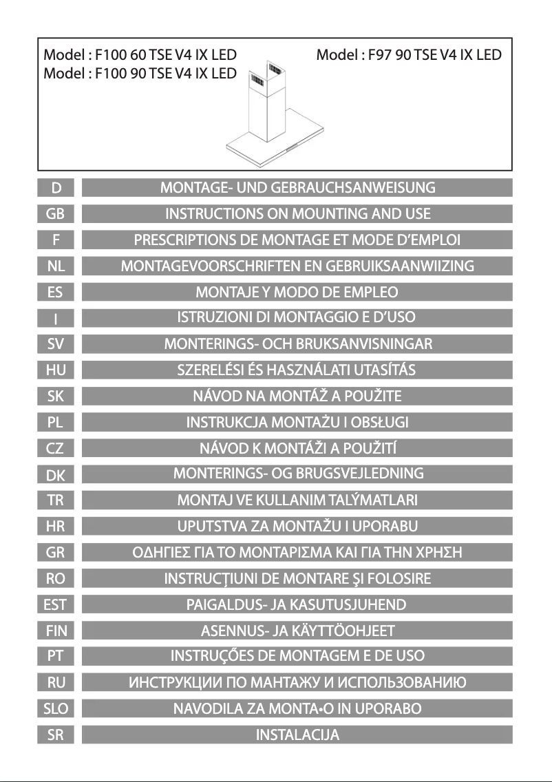 Page 1 de la notice Manuel utilisateur Airforce F97