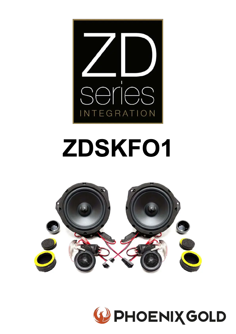 Page 1 of the manual User Manual Phoenix Gold ZDSKFO1