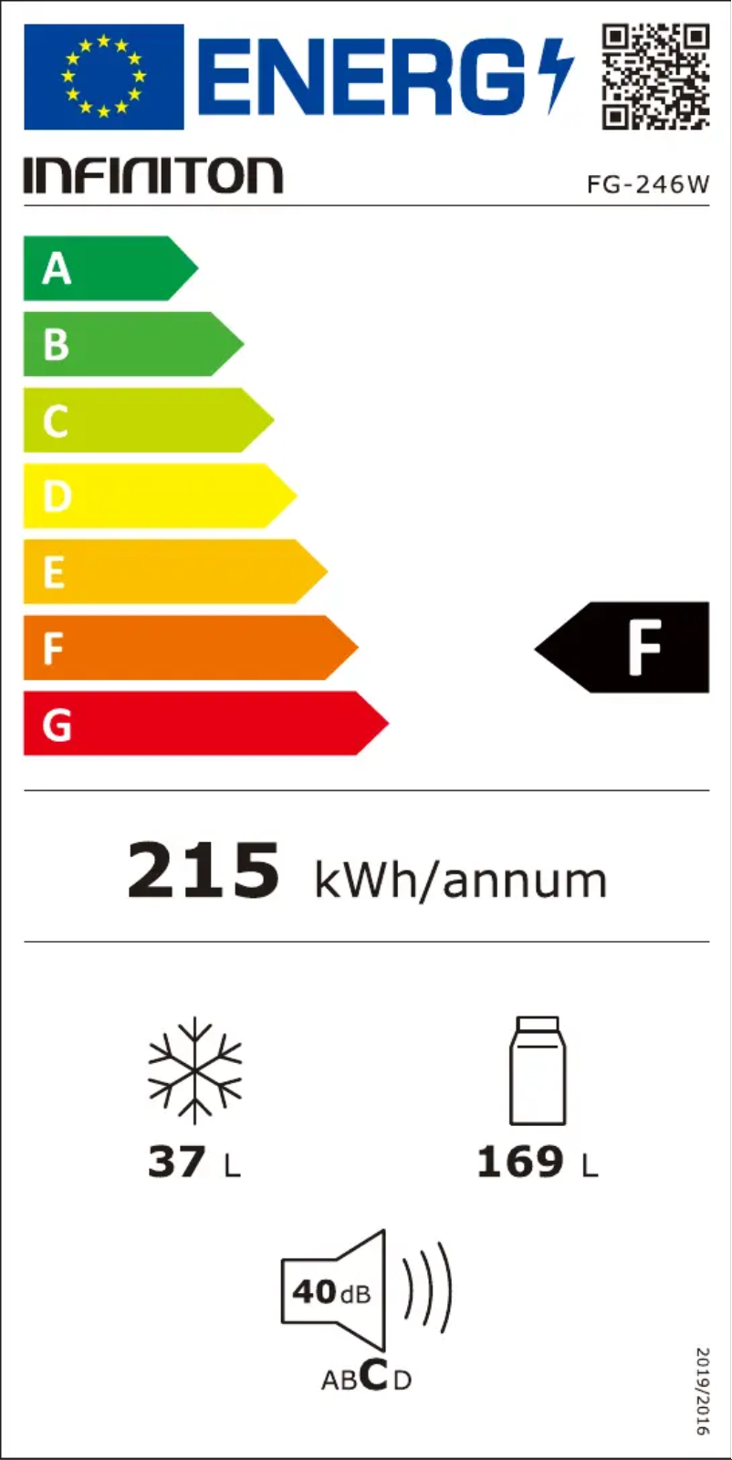 Page n°1 - Manuel utilisateur Infiniton FG-246W