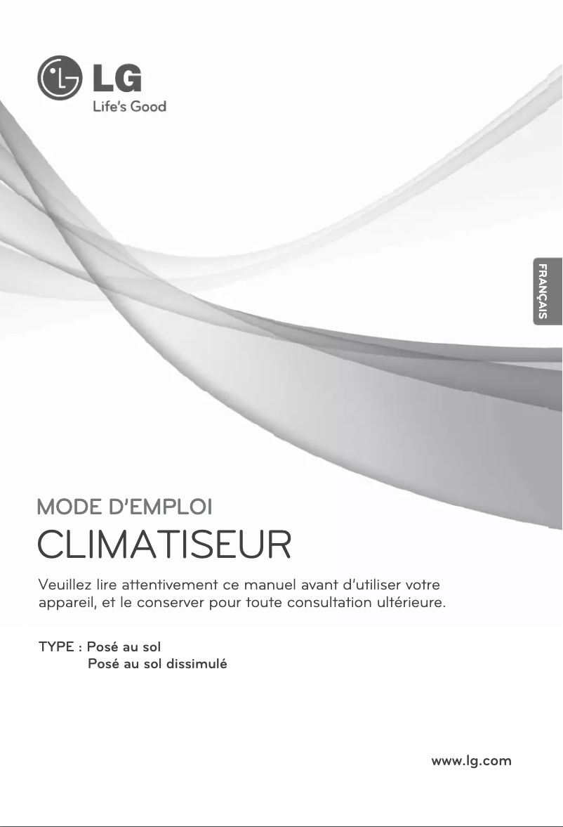 Page n°1 - Manuel utilisateur LG ARNU12GCEA2