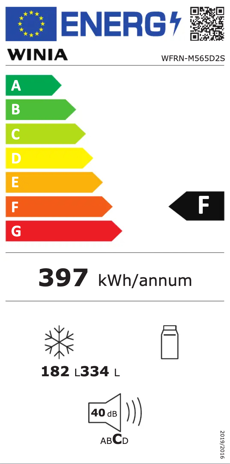Image de la première page du manuel de l'appareil WFRN-M565D2S