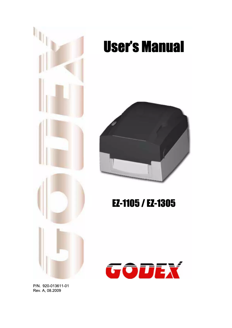 Page 1 de la notice Manuel utilisateur C.Itoh EZ-1105