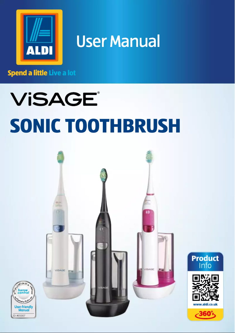 Image de la première page du manuel de l'appareil GT-TBs-02uk