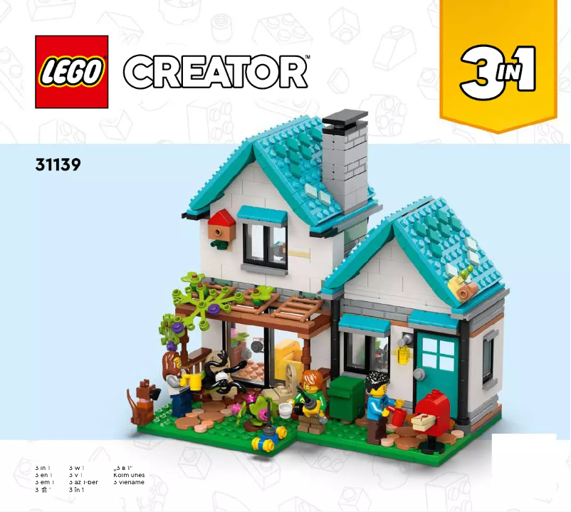 Page 1 de la notice Manuel utilisateur Lego Creator 31139