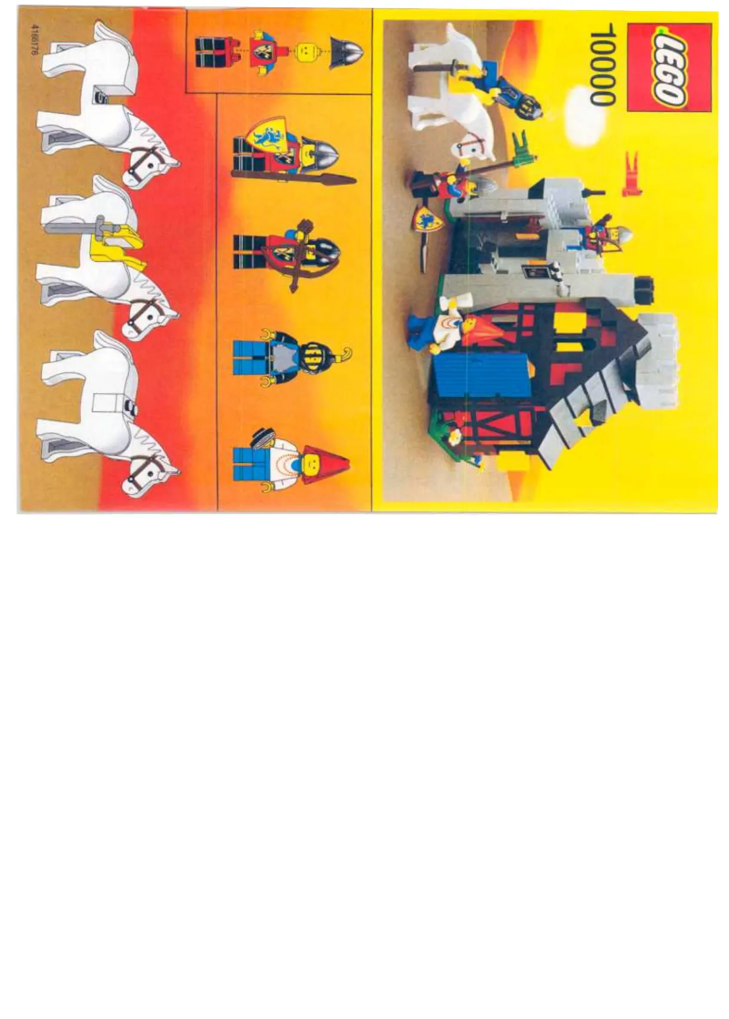 Page n°1 - Manuel utilisateur Lego Castle 10000