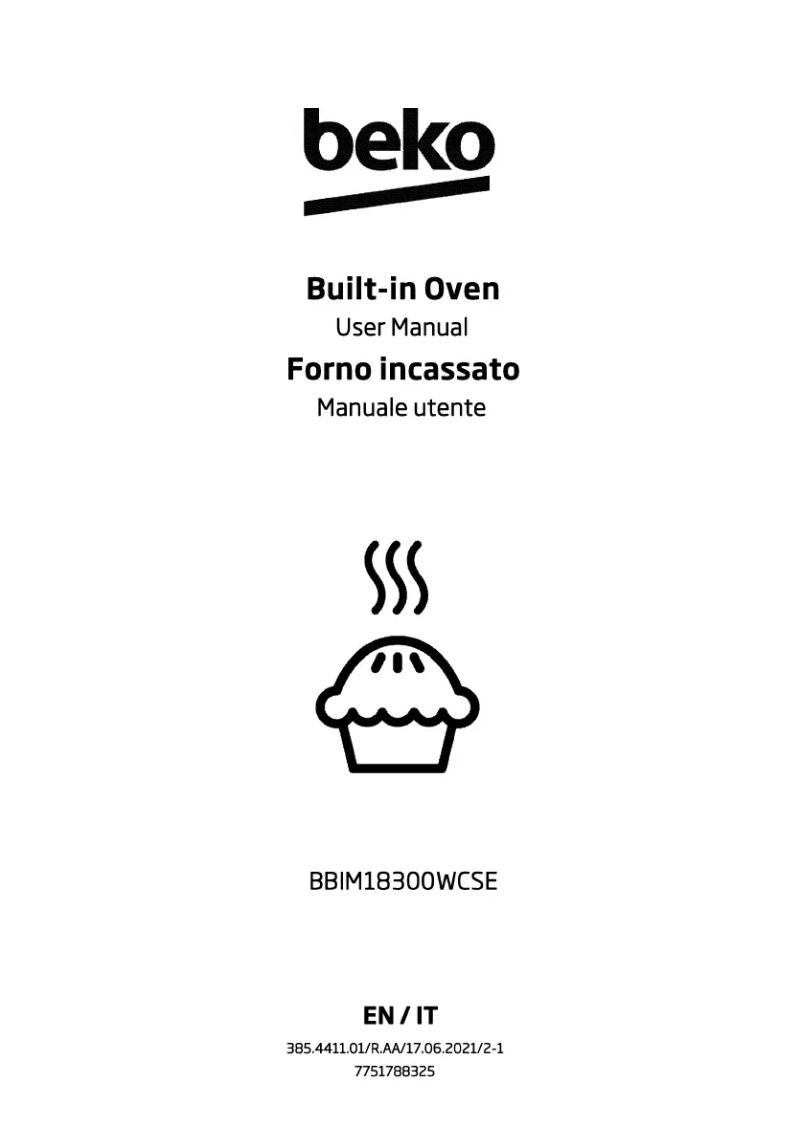 Image de la première page du manuel de l'appareil BBIM18300WCSE