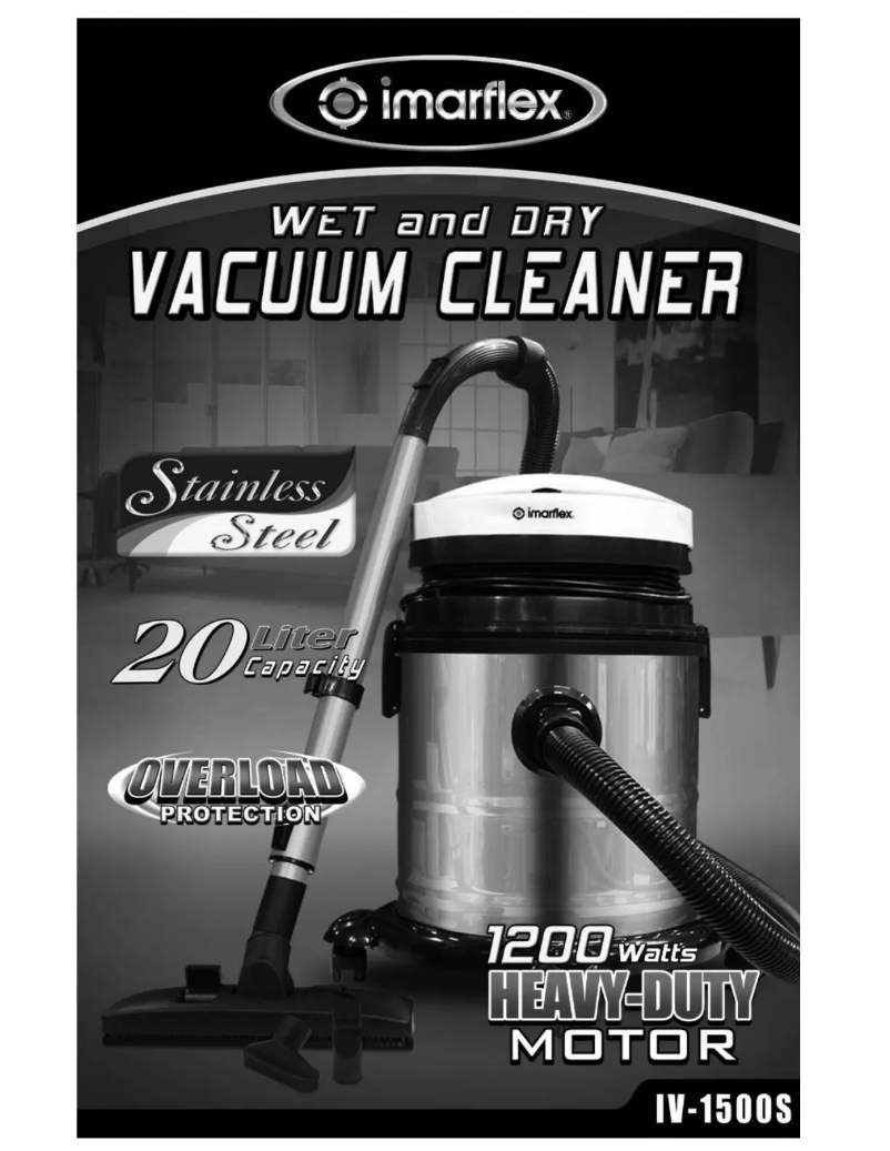 Image de la première page du manuel de l'appareil IV-1500S