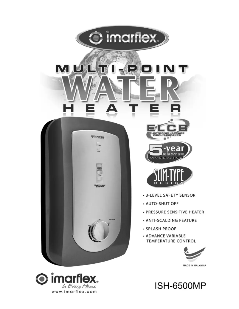 Página 1 del manual Manual de usuario Imarflex ISH-6500MP