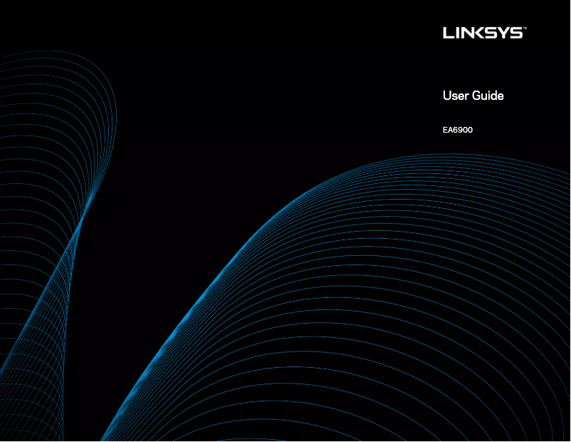 Image de la première page du manuel de l'appareil EA6900