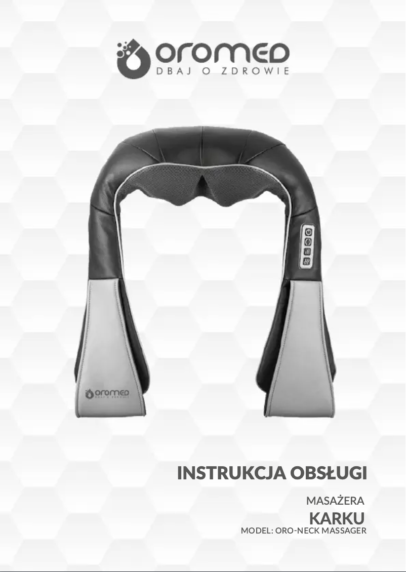 Page 1 de la notice Manuel utilisateur Oromed Oro-Neck